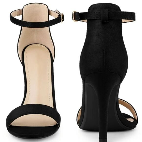 BRAND NEW SHOELAND WOMEN'S ANKLE Strap HEELS STILETTO HIGH HEELS SANDALS - Picture 16 of 16